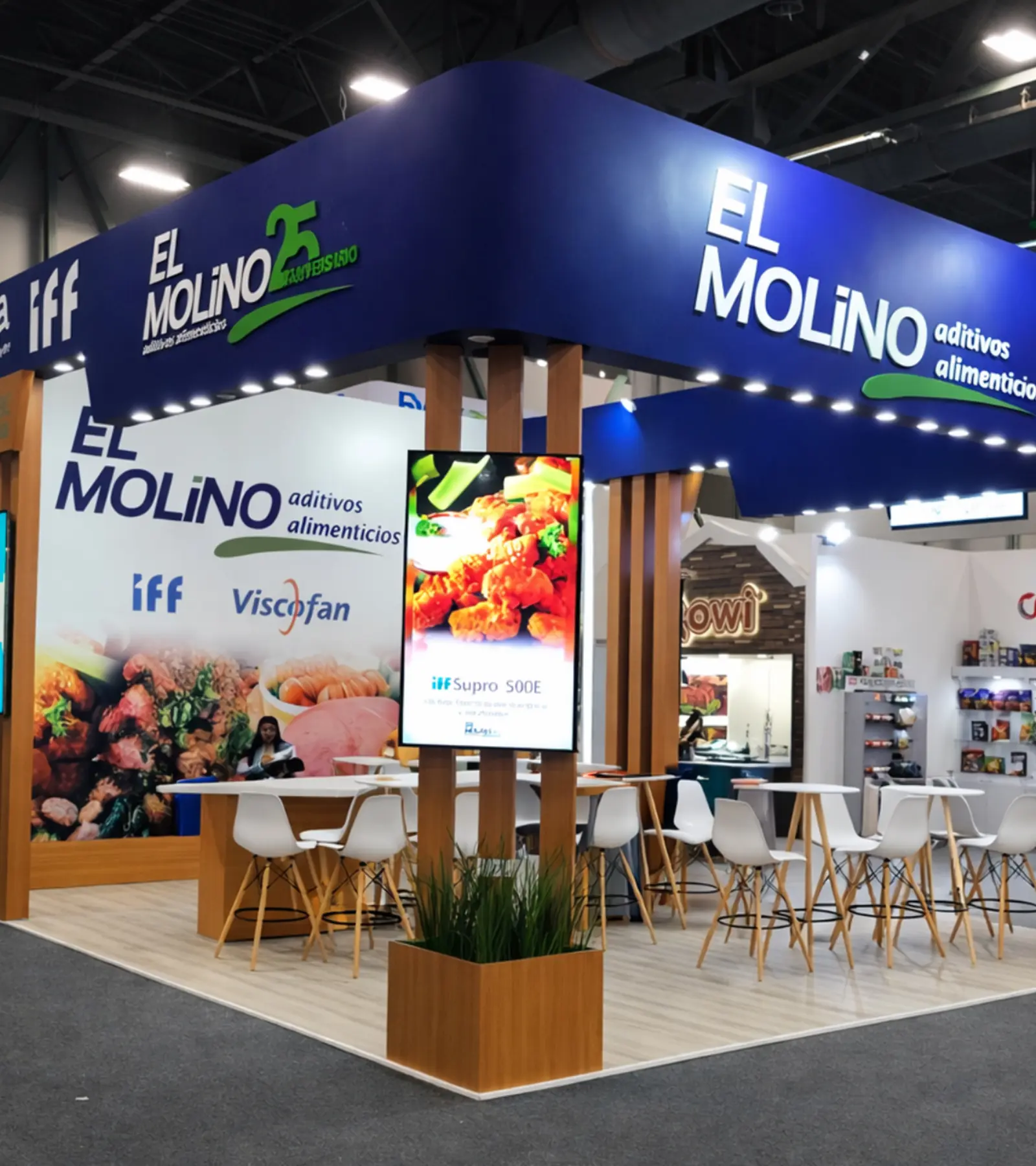 Eventos corporativos, stands y señalización para marcas y empresas